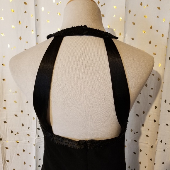 Jones Wear formal black dress, sequined - Picture 2 of 8